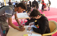 اقبال كبير يشهده مشروع تعليم القراءة الصحيحة للزائرين