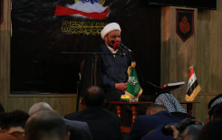 فرع معهد القرآن الكريم في النجف الأشرف يستذكر شهادة سيدة نساء العالمين (عليها السلام) بمجلس عزاء