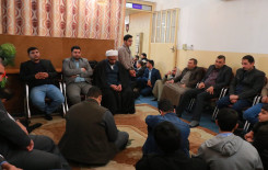 فرع معهد القرآن الكريم في النجف الأشرف يستذكر شهادة سيدة نساء العالمين (عليها السلام) بمجلس عزاء