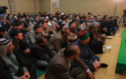 فرع معهد القرآن الكريم في النجف الأشرف يستذكر شهادة سيدة نساء العالمين (عليها السلام) بمجلس عزاء