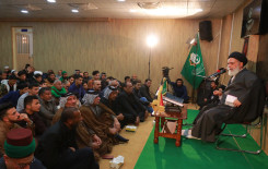 فرع معهد القرآن الكريم في النجف الأشرف يستذكر شهادة سيدة نساء العالمين (عليها السلام) بمجلس عزاء