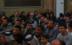 فرع معهد القرآن الكريم في النجف الأشرف يستذكر شهادة سيدة نساء العالمين (عليها السلام) بمجلس عزاء