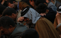 فرع معهد القرآن الكريم في النجف الأشرف يستذكر شهادة سيدة نساء العالمين (عليها السلام) بمجلس عزاء