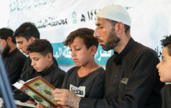 ضمن برامج المحطات التعليمية المَجمَع العلميّ يقيم محفلاً قرآنيًا في المثنى