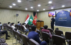 فرع النجف الأشرف يعلن عن عودة التعليم الإلكتروني وينظم ورشة تدريبية في تعليم البرامج  لأساتذة المعهد