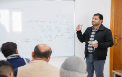 رئيس المجمع العلمي للقرآن الكريم ومدير معهد القرآن الكريم يتفقدان مشروع الحقيبة القرآنية في بابل