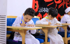 المَجمَع العلميّ يشرك طلبة الدورات الصيفية في فقرة تعلم الرسم