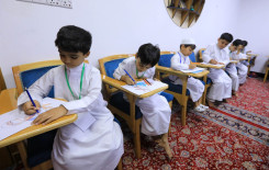 المَجمَع العلميّ يشرك طلبة الدورات الصيفية في فقرة تعلم الرسم