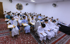 المَجمَع العلميّ يشرك طلبة الدورات الصيفية في فقرة تعلم الرسم