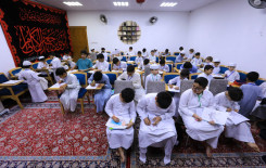 المَجمَع العلميّ يشرك طلبة الدورات الصيفية في فقرة تعلم الرسم