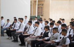 المَجمَع العلميّ يباشر بمحاضراته القرآنية في مدارس قضاء الهندية شرقي كربلاء