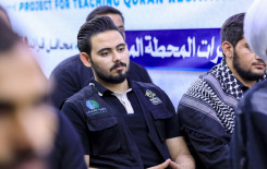 المحطات التعليمية في طريق النجف – كربلاء تشهد إقامة محاضرة توعوية للزائرين