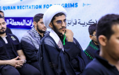 المحطات التعليمية في طريق النجف – كربلاء تشهد إقامة محاضرة توعوية للزائرين