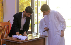 المَجمَع العلميّ يُجري الاختبار الأوّلي للطلبة المؤهّلين للانضمام إلى مشروع الحفظ في كربلاء