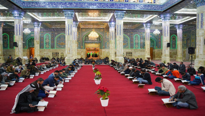 بمشاركة نخبة من القرّاء .. المَجمَع العلميّ يقيم الختمة الرمضانية المرتلة في بابل