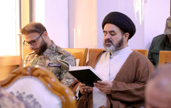 المَجمَع العلميّ ينظم ختمة مرتلة لمجاهدي فرقة العباس القتالية