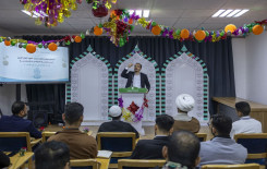 المَجمَع العلميّ يحتفي بذكرى ولادة أمير المؤمنين -عليه السلام- في مجمع العلقمي