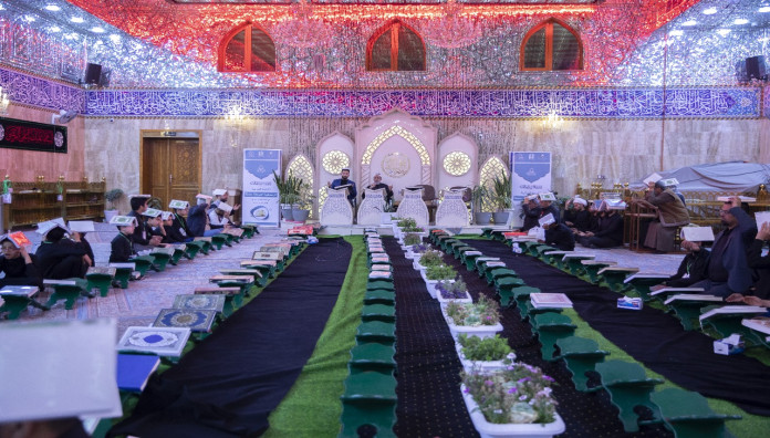 المَجمَع العلميّ يحيي ليالي القدر المباركة في مقام الإمام المنتظر (عج)