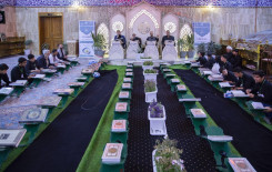 المَجمَع العلميّ يحيي ليالي القدر المباركة في مقام الإمام المنتظر (عج)