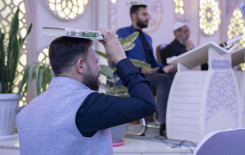 المَجمَع العلميّ يحيي ليالي القدر المباركة في مقام الإمام المنتظر (عج)