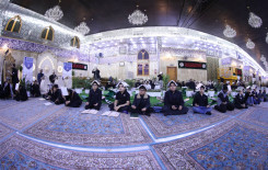 المجمع العلمي يحيي ليلة القدر الأولى في مقام الإمام المهدي (عجل الله فرجه)