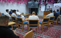المَجمَعُ العلميّ يُنظِّم محاضرةً قرآنيةً لعددٍ من أطباء كربلاء