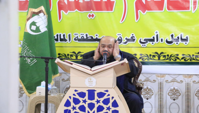 المَجمَع العلمي ينظم محفلًا قرآنيًا في قضاء الهندية بمشاركة نخبة من القرّاء