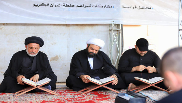 مدير معهد القرآن الكريم يطّلع على آلية التعليم في محطات قضاء الهندية