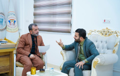 المَجمَع العلميّ يبحث إطلاق أنشطة قرآنية مشتركة مع الجامعة الإسلامية في بابل