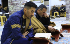 المَجمَع العلميّ يقيم (60) ختمة رمضانية في قضاء الهندية