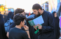 المَجمَع العلميّ يباشر تعليم زائري الأربعين في محور كربلاء ـ بابل