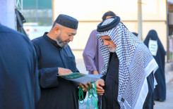 المَجمَع العلميّ يباشر تعليم زائري الأربعين في محور كربلاء ـ بابل