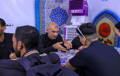 المَجمَع العلميّ يباشر تعليم زائري الأربعين في محور كربلاء ـ بابل