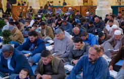 ضمن فعاليات ملتقى النورين.. أساتذة جامعات يشاركون في الختمة القرآنية الرمضانية في بابل