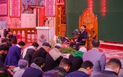 عرش التلاوة يستذكر سيدة بيت الوحي (عليها السلام) ضمن محفله الأسبوعي في الصحن العباسي الشريف