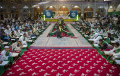 تراتيل قرآنية عذبة شهدها الصحن العباسي الشريف مع انطلاق فعاليات الختمة القرآنية الرمضانية المرتلة