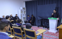 مدير معهد القرآن الكريم يكرّم الطلبة الفائزين بمسابقة وارث الأنبياء للمبدعين