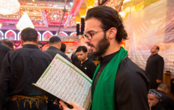 معهد القرآن الكريم يهدي أكثر من عشر ختمات قرآنية للإمام الحسين وأخيه أبي الفضل العباس عليهما السلام