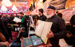 معهد القرآن الكريم يهدي أكثر من عشر ختمات قرآنية للإمام الحسين وأخيه أبي الفضل العباس عليهما السلام