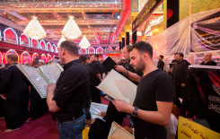 معهد القرآن الكريم يهدي أكثر من عشر ختمات قرآنية للإمام الحسين وأخيه أبي الفضل العباس عليهما السلام