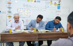 أكثر من (300) طالب يؤدون الامتحان  النهائي لدورات أحكام التلاوة والتجويد في بابل