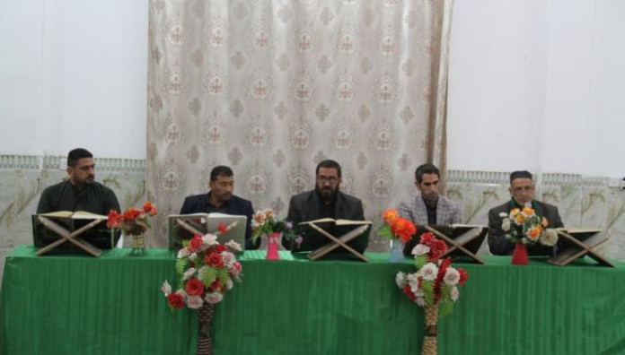 ختمة قرآنية موحدة ينظمها معهد القرآن الكريم بمشاركة طلبة قضاء الهندية وأساتذته