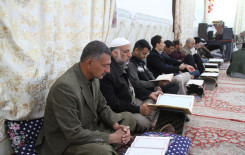 ختمة قرآنية موحدة ينظمها معهد القرآن الكريم بمشاركة طلبة قضاء الهندية وأساتذته