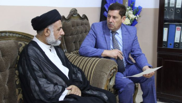 فرع الهندية يزور مديرية تربية القضاء لإقامة النشاطات القرآنية في المدارس