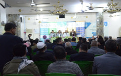 ضمن مشروع الدورات القرآنية التخصصية يقيم فرع المعهد ببغداد محفلاً قرآنياً في ذكرى ولادة الزهراء (عليها السلام)