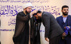 أمسية قرآنية ضمن فعاليات مهرجان ربيع الشهادة العالمي الخامس عشر وسط الصحن العباسي المطهر