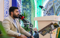 أمسية قرآنية ضمن فعاليات مهرجان ربيع الشهادة العالمي الخامس عشر وسط الصحن العباسي المطهر