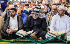 أمسية قرآنية ضمن فعاليات مهرجان ربيع الشهادة العالمي الخامس عشر وسط الصحن العباسي المطهر