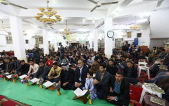 قضاء آل بدير في الديوانية يحتضن منابر النور وسط حضور كبير