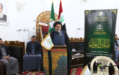 قضاء آل بدير في الديوانية يحتضن منابر النور وسط حضور كبير